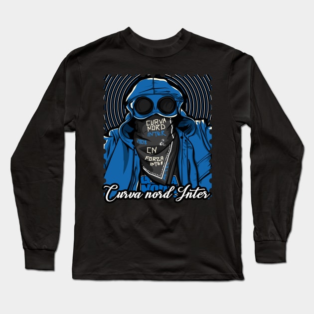 Curva Nord milano Long Sleeve T-Shirt by Stamp